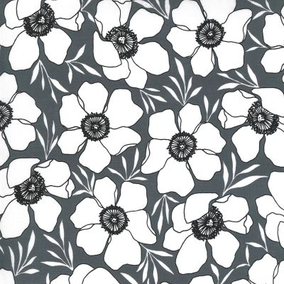 Illustrations - Graphite Moody Florals