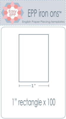 1" x 2" Rectangles x 100