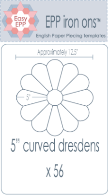 5" Curved Dresdens x 56