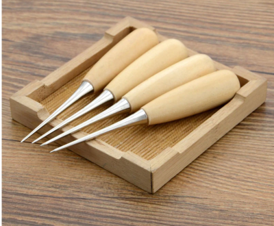 Wooden Handle Awls and/or Hole Punches