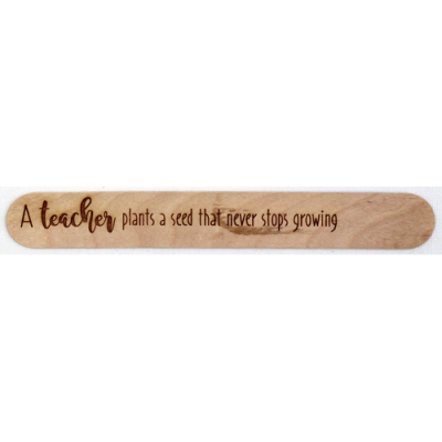 Teacher's Present - Popsicle Messages