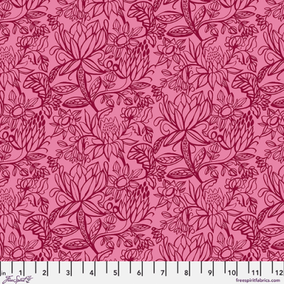Springtime Splendour (Garden Etchings - Raspberry)