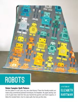Robots - Quilt Pattern
