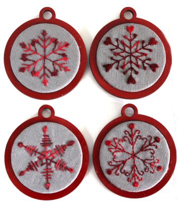 Snowflake Christmas Ornament (One Frame Only)