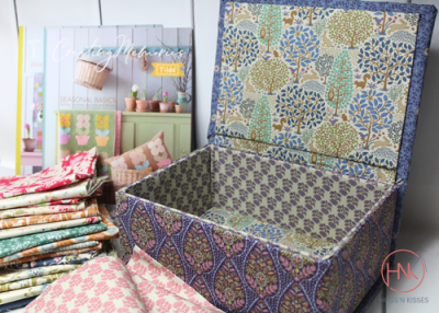 Tilda Covered Boxes - PDF Downloadable Pattern