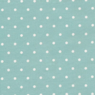Barefoot Roses Classics - Dots Aqua x 10"