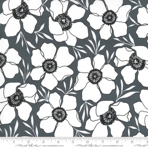 Illustrations - Graphite Moody Florals