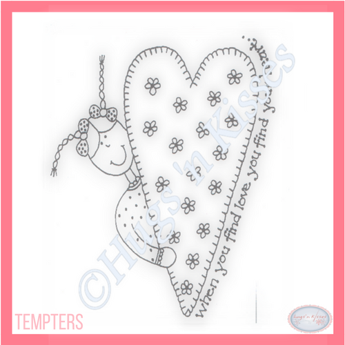 Downloadable Pattern - Tempters - When You Find Love You Find Yourself