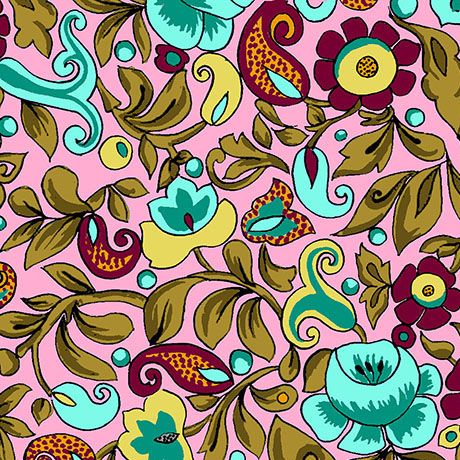 Paloma – Pink Packed Floral