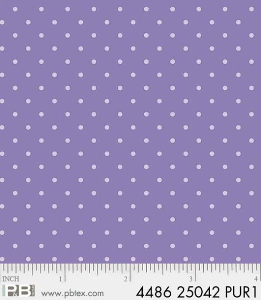Basically Hugs: Purples - Dots in Purple