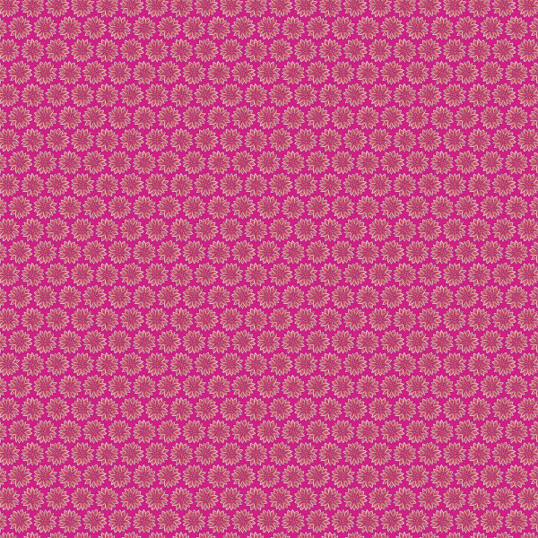 Happiness - Stellar Floral in Fuchsia x 10