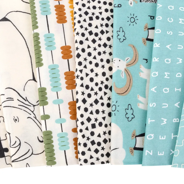 ABC XYZ - Multi ABC Quilt Panel