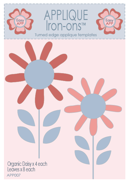 Organic daisies Easy APP template pack