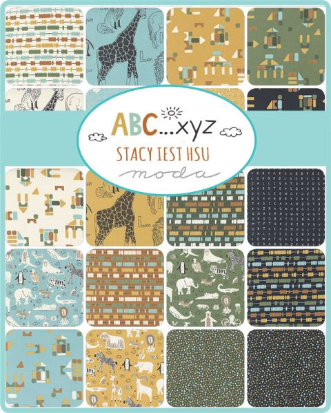 ABC XYZ - Multi ABC Quilt Panel