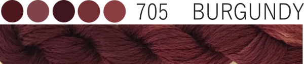 #705 Burgundy