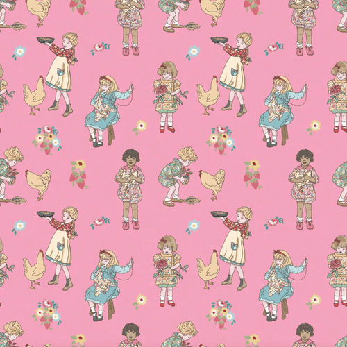Hopscotch and Freckles (Children's Chores-Pink) x 10
