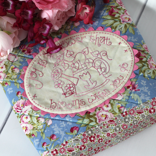 Blooming Joy Zipper Pouch
