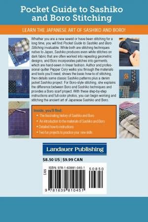 Sashiko And Boro Book