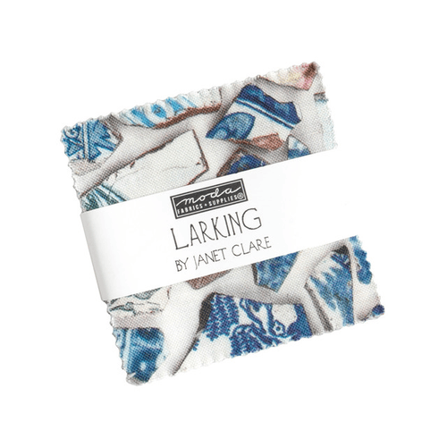 Larking Janet Clare - Mini Charm Pack (Blue)