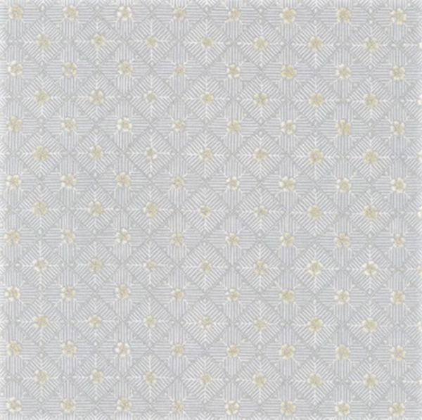 Moonlight Garden - Grey Floral Tile