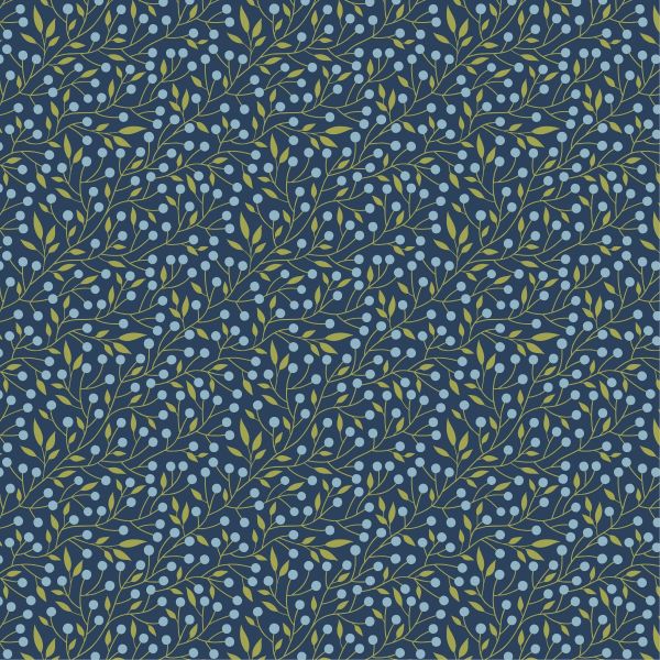 Sunshine and Chamomile - Berry Thicket Navy x 10
