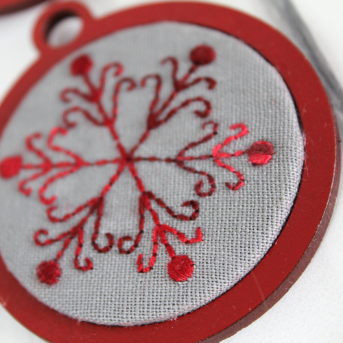 Snowflake Christmas Ornament Set