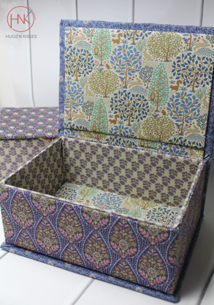 Tilda Covered Boxes - PDF Downloadable Pattern