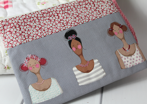 The Girls Zipper Pouch Pattern Only
