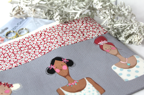 The Girls Zipper Pouch Pattern Only