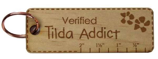 Tilda Addict Key Ring 