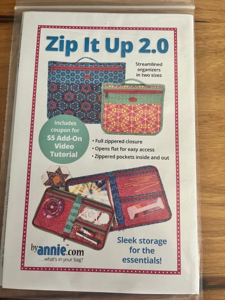 Zip It Up 2.0 - Pattern By Annie