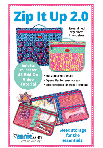 Zip It Up 2.0 - Pattern By Annie